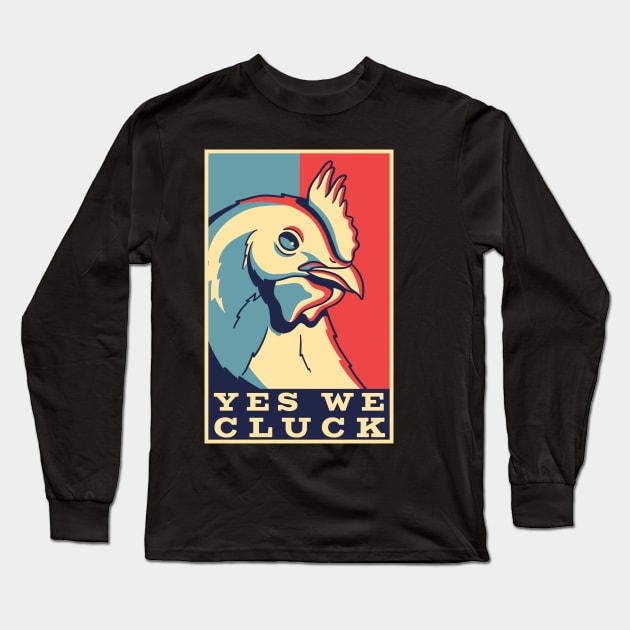 Yes we cluck Long Sleeve T-Shirt by Emmi Fox Designs